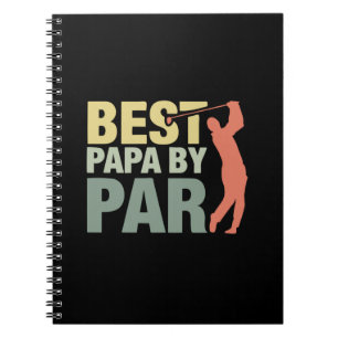 Caderno Espiral Citações do Avô Melhor Papa por Golfe