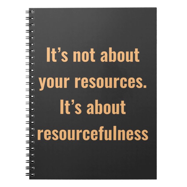 Caderno Espiral Citações Motivacionais No Notebook De Fotografia E (Frente)