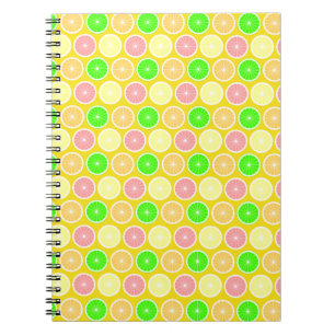 Caderno Espiral Citrino