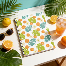 Caderno Espiral Citrus Tropical