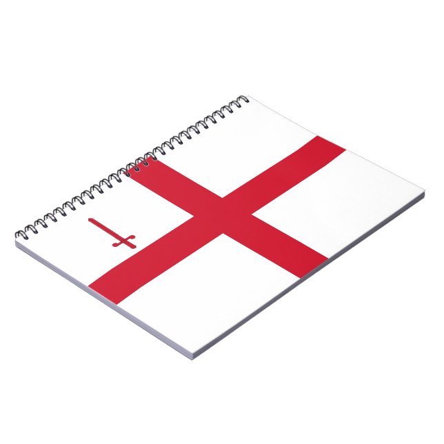 Caderno Espiral City of London (Inglaterra) (UK Capital City) (Left Side)