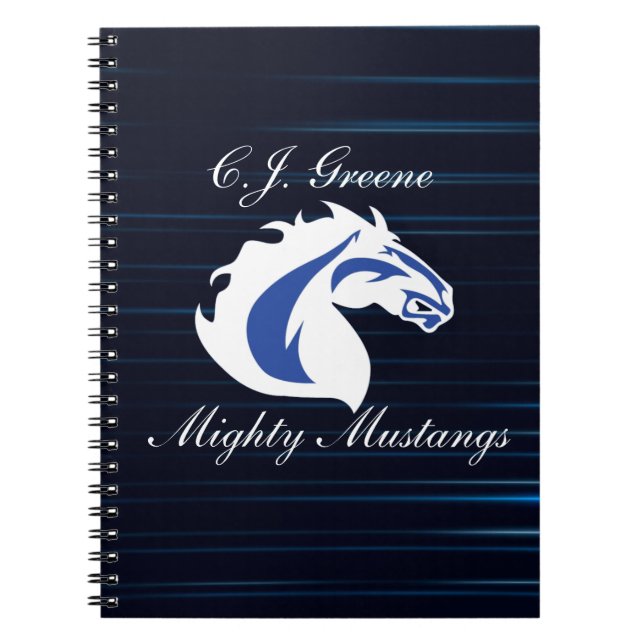 Caderno Espiral CJ Greene (Frente)