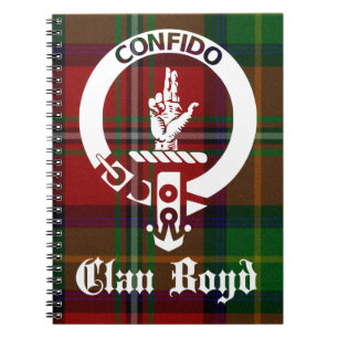 Caderno Espiral Clã Boyd Tartan