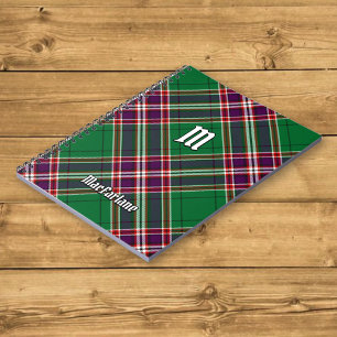 Caderno Espiral Clan MacFarlane Modern caçando Tartan