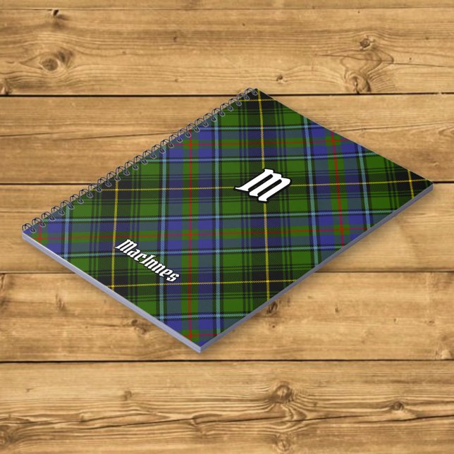 Caderno Espiral Clan MacInnes Tartan (Criador carregado)