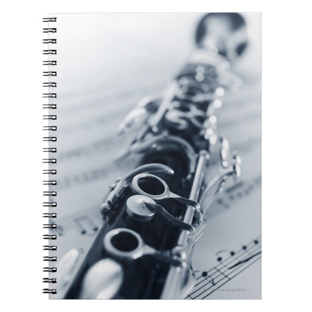 Caderno Espiral Clarinet Detalhado (Frente)