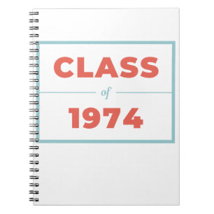 Caderno Espiral Classe de 1974