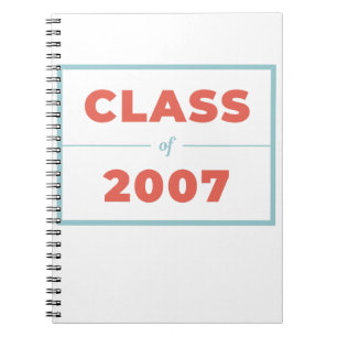 Caderno Espiral Classe de 2007
