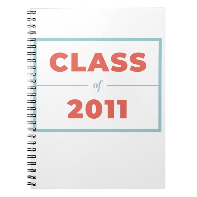 Caderno Espiral Classe de 2011 (Frente)