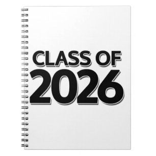 Caderno Espiral Classe de 2026