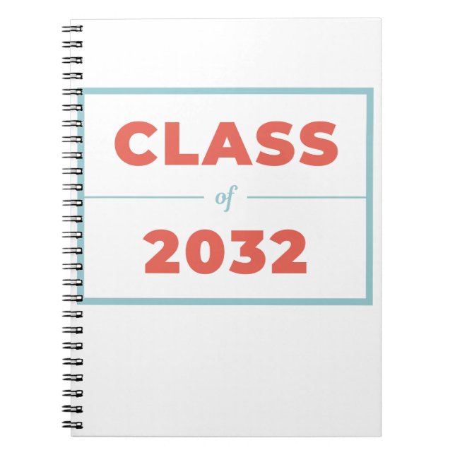 Caderno Espiral Classe de 2032 (Frente)