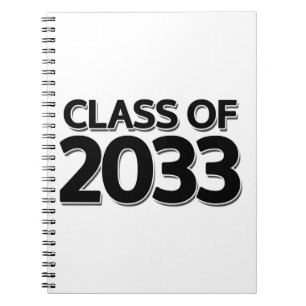 Caderno Espiral Classe de 2033
