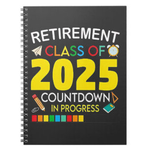 Caderno Espiral Classe de Baixa de 2025 Contagem em Andamento