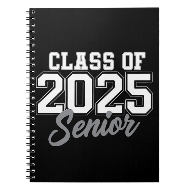 Caderno Espiral Classe De Mais velho De 2025 De Volta À Escola 202 (Frente)