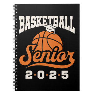 Caderno Espiral Classe de Mais velho de Basquete de Graduação 2025