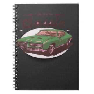 Caderno Espiral Classic Car Show