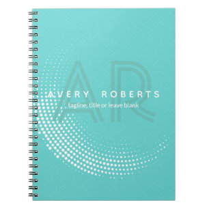 Caderno Espiral Classy Sky Blue Elegant