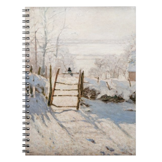 Caderno Espiral Claude Monet - A Pega (Frente)