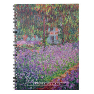 Caderno Espiral Claude Monet Jardim do Artista em Giverny