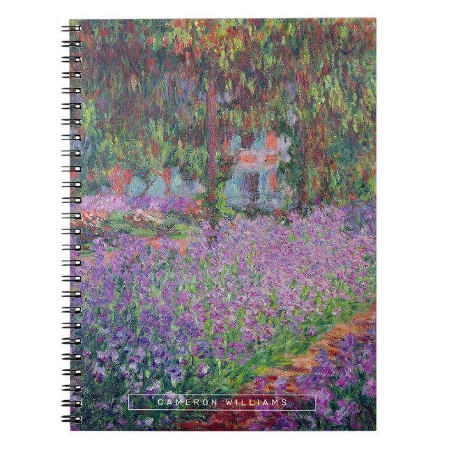 Caderno Espiral Claude Monet | Jardim do Artista em Giverny (Frente)
