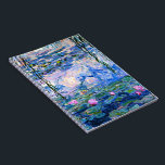 Caderno Espiral Claude Monet - Lírios Água, 1919,<br><div class="desc">Pintura familiar dos lírios d'água,  1919,  por Claude Monet</div>