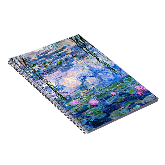 Caderno Espiral Claude Monet - Lírios Água, 1919, (Lado Direito)