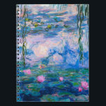 Caderno Espiral Claude Monet - Lírios Água 1919<br><div class="desc">Claude Monet - Lírios Água 1919 . Uma pintura artística famosa.</div>