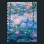 Caderno Espiral Claude Monet - Lírios Água 1919<br><div class="desc">Claude Monet - Lírios Água 1919 . Uma pintura artística famosa.</div>