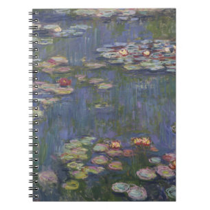Caderno Espiral Claude Monet Lírios de Água