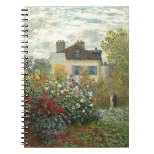 Caderno Espiral Claude Monet o jardim do artista em Argenteuil