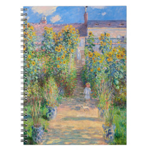 Caderno Espiral Claude Monet - O Jardim do Artista em Vetheuil