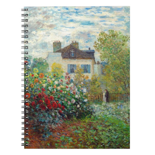 Caderno Espiral Claude Monet - O Jardim do Artista na Argentina (Frente)