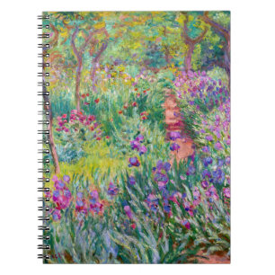 Caderno Espiral Claude Monet - O Jardim Íris de Giverny