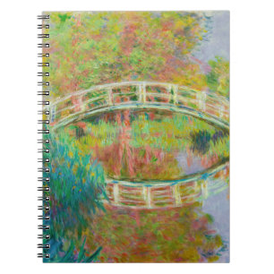 Caderno Espiral Claude Monet - Ponte Japonesa, Giverny