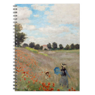 Caderno Espiral Claude Monet - Poppy Field