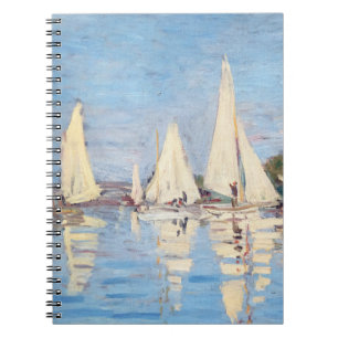 Caderno Espiral Claude Monet - Regattas em Argenteuil