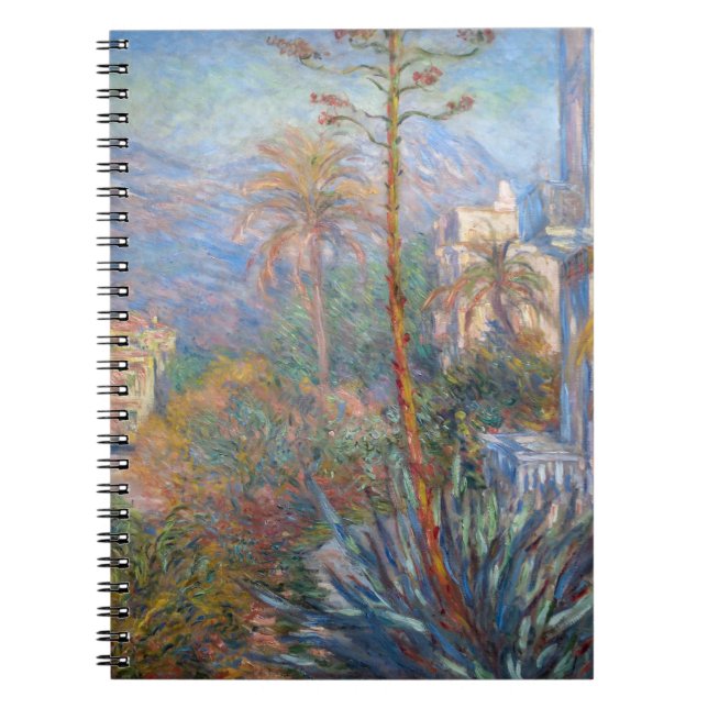 Caderno Espiral Claude Monet - Villas em Bordighera (Frente)