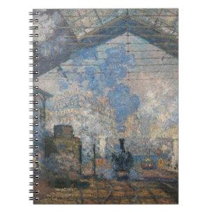 Caderno Espiral Claude Monet - Vista exterior da estação de Santo-