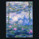 Caderno Espiral Claude Monet Water Lillies 1919<br><div class="desc">Título: Aglomerado de Água: Claude Monet Ano: 1919</div>