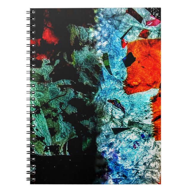 Caderno Espiral Clear abstract Spiral Photo Notebook,Ordinary book (Frente)