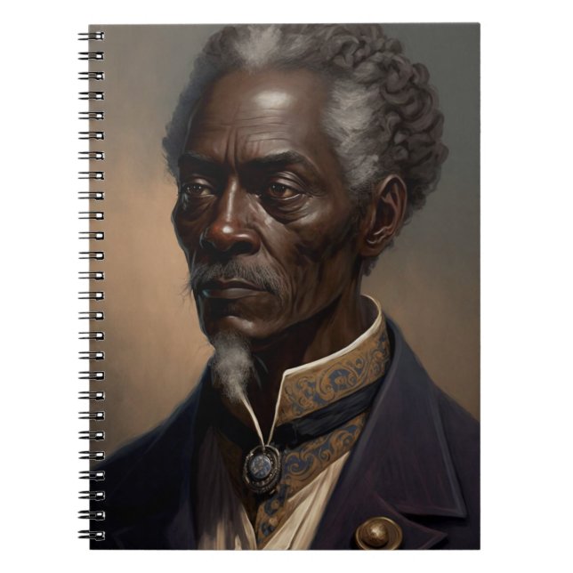 Caderno Espiral Cleon Porträt Gemälde (Frente)