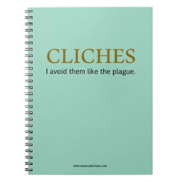 Caderno Espiral Cliches Journal