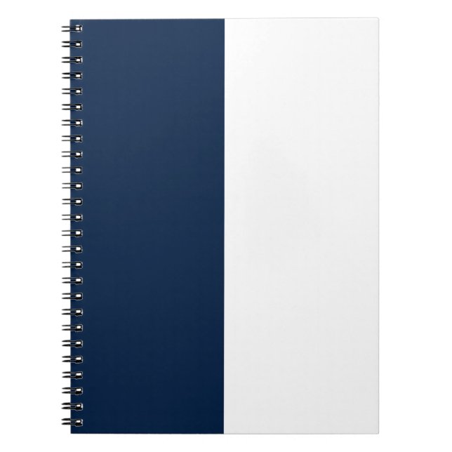 Caderno Espiral CLIENTE Azul e Branco (Frente)