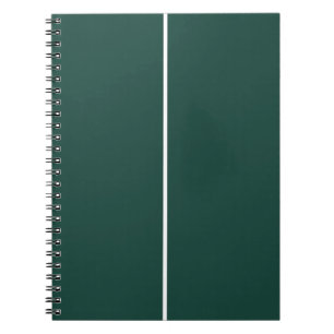 Caderno Espiral CLIENTE Verde e Branco