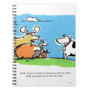 Caderno Espiral Clique animal