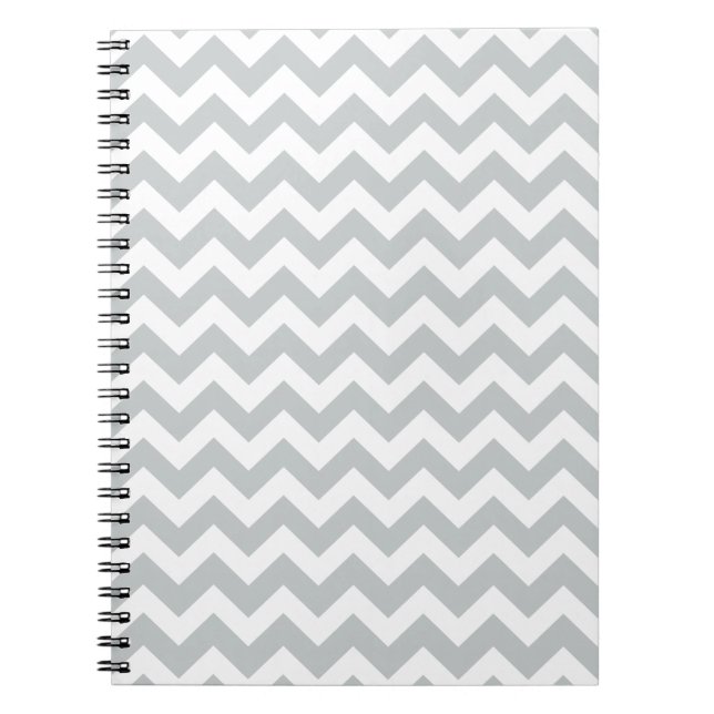 Caderno Espiral Clique em Personalizar para alterar Cinza para a s (Frente)