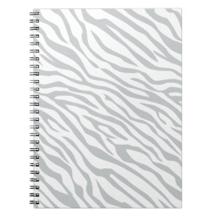 Caderno Espiral Clique mágico das listras da zebra para