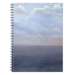 Caderno Espiral Cloud Study with Sea and Sky - Albert Bierstadt