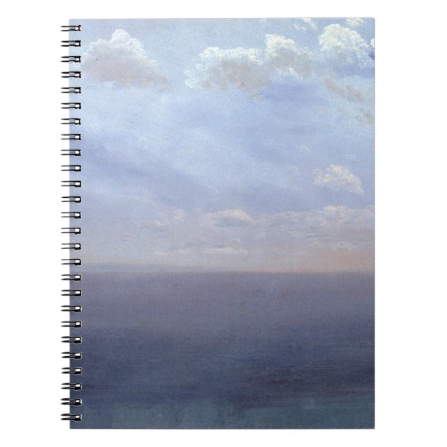 Caderno Espiral Cloud Study with Sea and Sky - Albert Bierstadt (Frente)