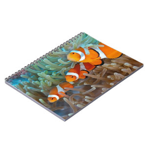 Caderno Espiral Clownfish